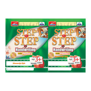 Handwriting With Phonics - Manuscript Style - Age 3+ - Stage 1 & 2