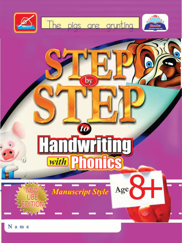 Handwriting With Phonics - Manuscript Style - Age 8+