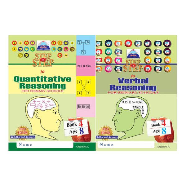 Quantitative and Verbal Reasoning - Book 4 - Age 8+