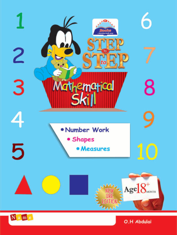 Mathematical Skills - Age 18 Months+