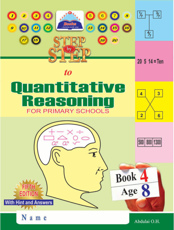 Quantitative Reasoning - Book 4 - Age 8+