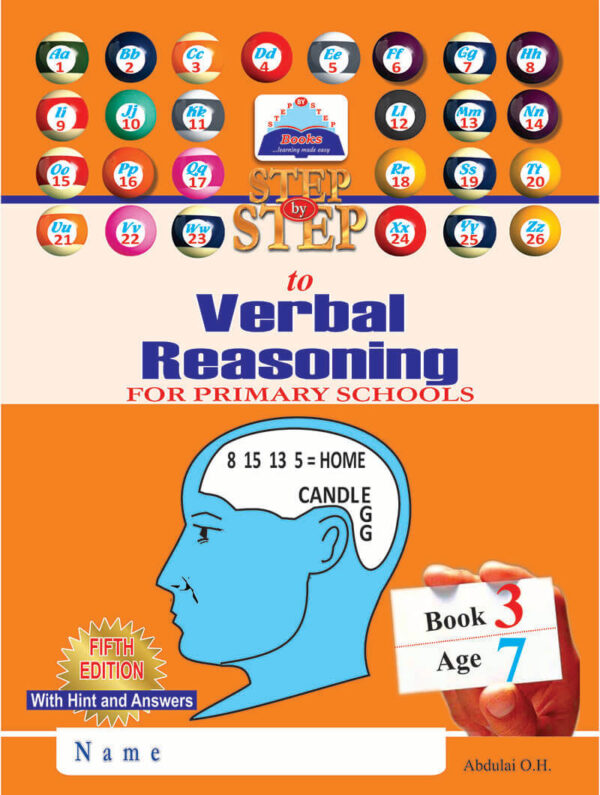 Verbal Reasoning - Book 3 - Age 7+